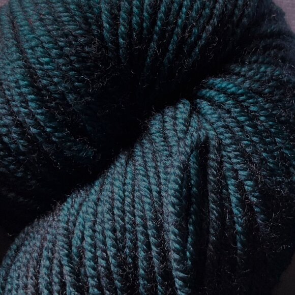 Lot of 3 Knothouse Yarns, Worsted, "Spruce It Up" Forrest Green Superwash Merino - Picture 1 of 5